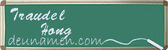 Traudel Hong Visitenkarte